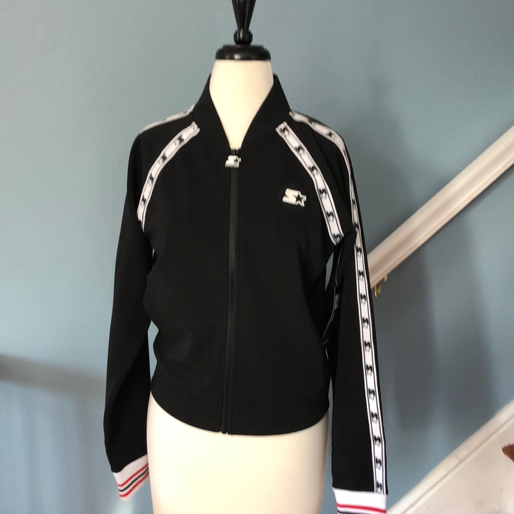 Starter Front Zip Jacket with Logo Taping